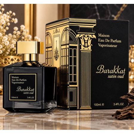 Женская парфюмированная вода Barakkat Satin Oud 100 ml Fragrance World (100% Original)